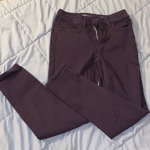 🎉4️⃣ for 2️⃣5️⃣ 
Dark plum purple jeans
